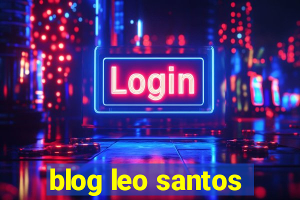 blog leo santos